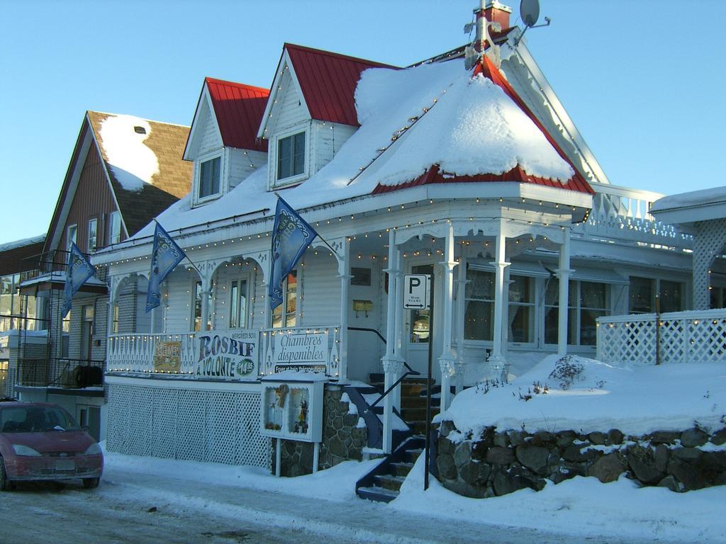 Restaurant Auberge Chez Girard Sainte-Agathe-des-Monts Zewnętrze zdjęcie